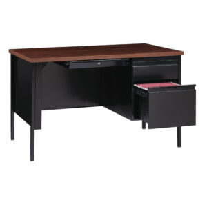 OfficeSource | Raleigh | 45"W Single Right Pedestal Desk