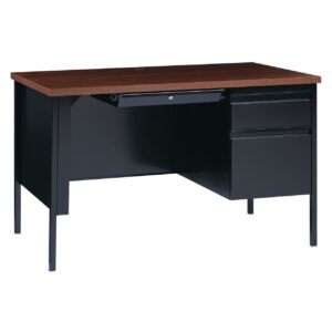 OfficeSource | Raleigh | 48"W Single Right Pedestal Desk