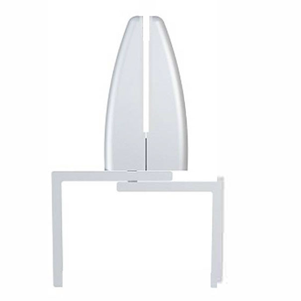 OfficeSource | SafeGuard Barrier | Divider Mount for Panels 1.5" to 2.75"