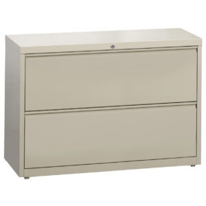 OfficeSource Steel Lateral File Collection 2 Drawer Lateral File Cabinet, 36" Wide
