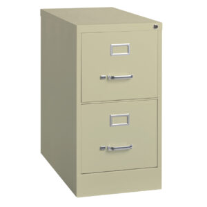 OfficeSource Steel Vertical File Collection 2 Drawer Vertical File Cabinet, 25" Deep, Legal