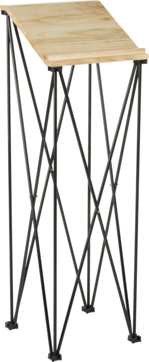 Portable Podium with Angled Reading Surface – Birch Top