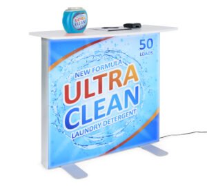 Replacement Graphic for CNT10 Series Trade Show Counter, Full-Color Printing