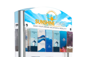 Single-Sided Custom Header for RP12 Floor Stands