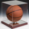 Sports Display Case w/ Wood Base, Acrylic Casing u0026 Lift-Off Top