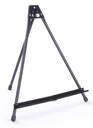 Tabletop Easel with Portable Design, 17.5 x 16.75 - Black