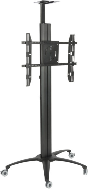 TV Stand with Power Outlets, Fits Monitors 30 - 84