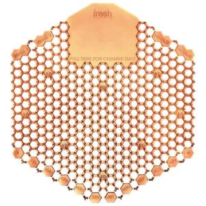 Fresh Products Wave 3D Urinal Deodorizer Screen, Orange Mango, 10 ct