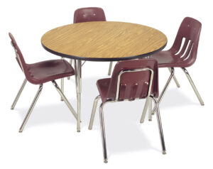 Virco | 4000 Series Activity Tables | Activity Table with Round Top - 48"