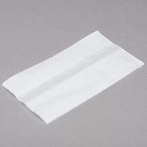7" x 13.5" White Tall Fold Dispenser Napkin - 1 case (10000 piece)