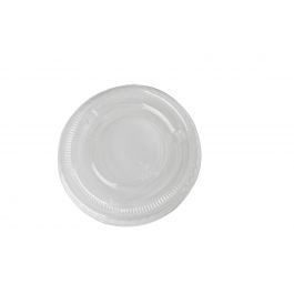 3.25-5.5oz Clear Plastic Flat Lid Portion Cups  1 case (2500 piece)