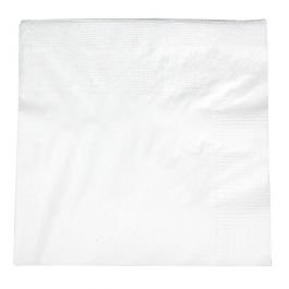Premium Beverage Napkins, 10" x10" 2 ply White - 3,000 pcs