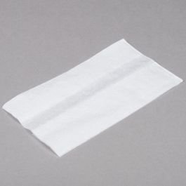 White Tall Fold Napkin, 1-Ply (6.7"x13") (17x33cm), 15gsm - 10000/case (20/500)
