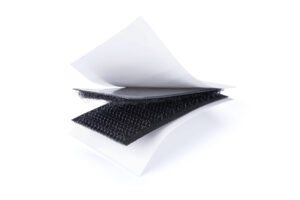 1 x 2-inch Hook and Loop Strips, Set of 100 - Black