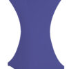31 x 42 Round Spandex Cocktail Table Cover, Stretch Fit Design - Solid Color