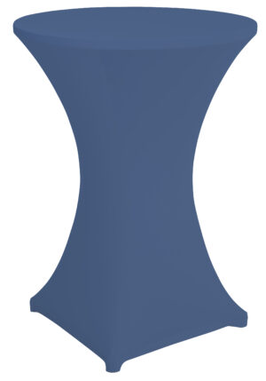 31 x 42 Round Spandex Cocktail Table Cover, Stretch Fit Design - Solid Color
