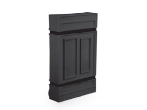 32 x 44 Storage Case with Wheels for Trade Show Exhibits - Black