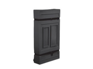 32 x 44 Storage Case with Wheels for Trade Show Exhibits - Black