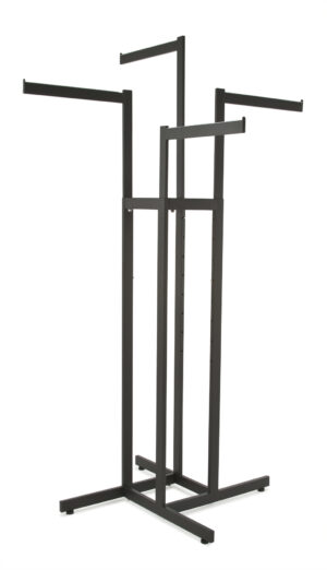 4-Way Clothing Rack with Four 16