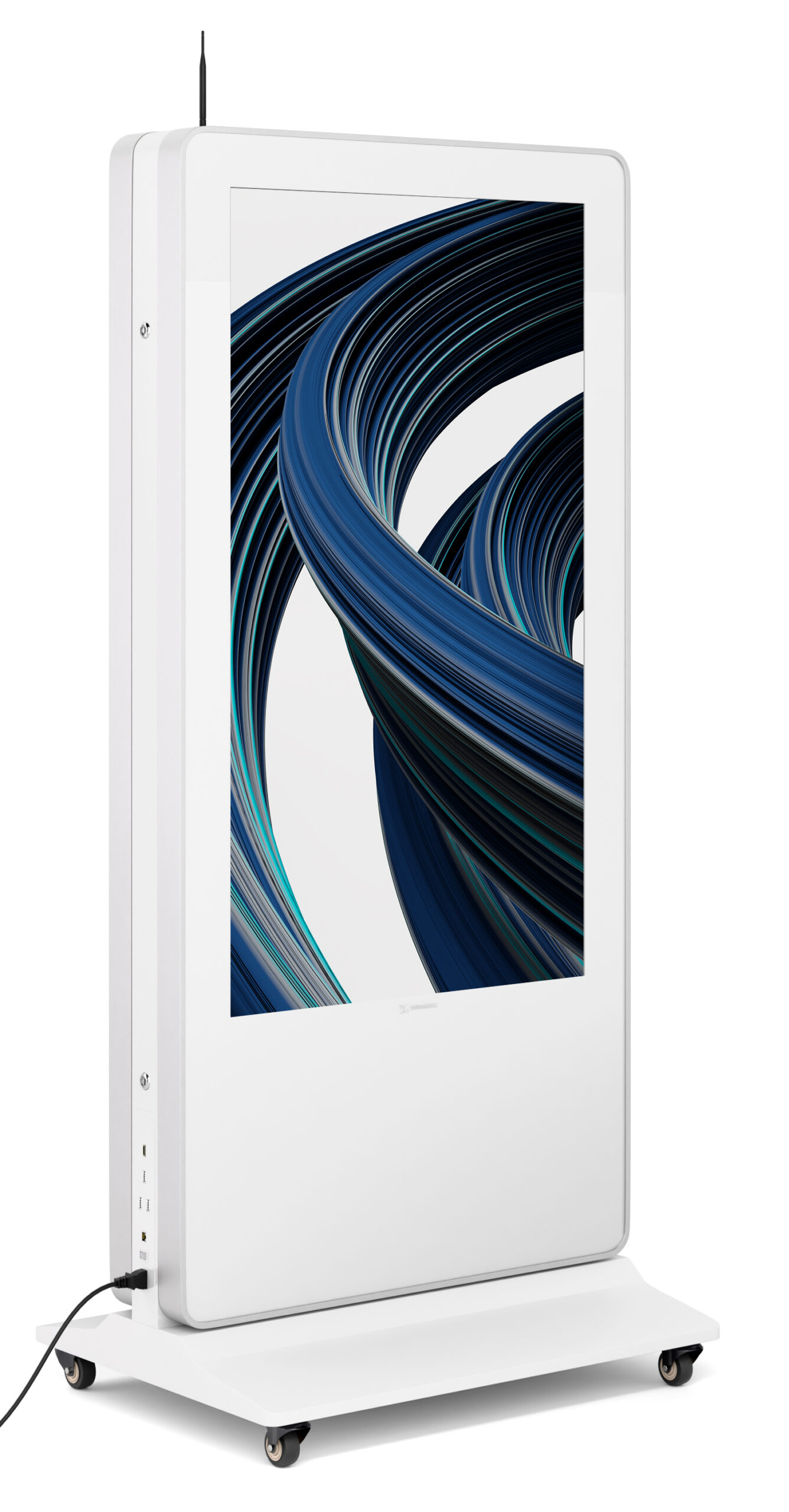 55” Double-Sided Non-Touch Poster, WiFi Enabled, Android 11 OS - Black