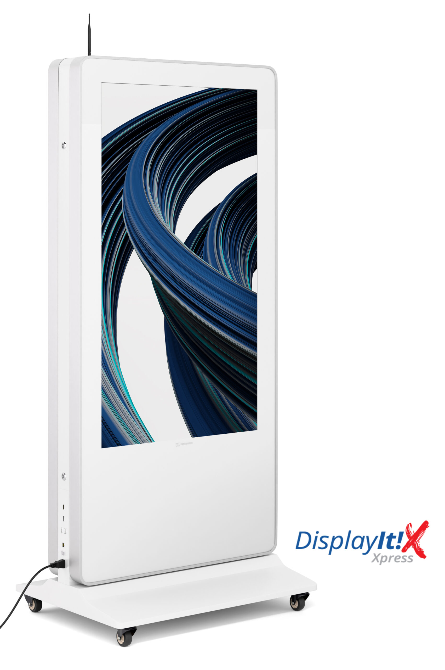 55” Double-Sided Non-Touch Poster, WiFi Enabled, Android 11 OS - Black