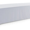6' or 8' Polyester Table Cloth, Closed Back - Solid Color