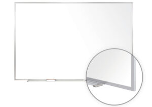 60 x 48 Write-On Board, Wall Mount, Dry Erase, Magnetic, Utensil Tray – White