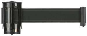 9.5’ Stanchion Belt for QueuePole Round u0026 Octagonal Series - Black