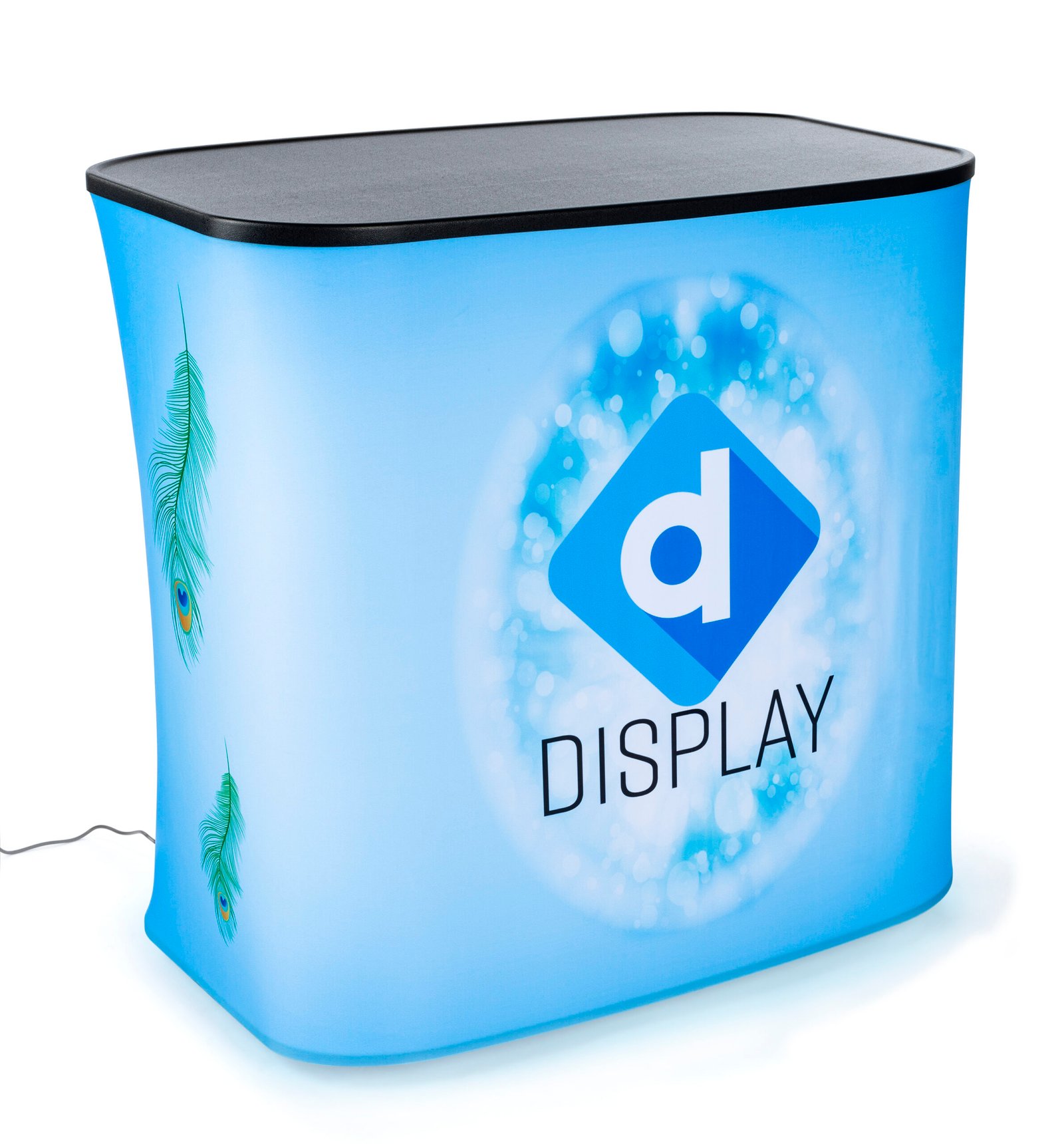 Backlit Rectangular Counter Graphic for CNTWLRCKT