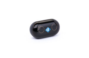Bluetooth Earbuds with Custom Printed Charging Case, Corporate Gift - Black