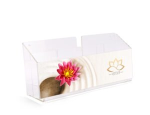 Brochure Holder, Wall or Tabletop, Custom Full Color Printing