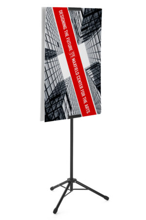 Collapsible Tripod Poster Stand, Portable, with 26