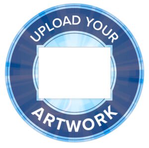Custom Shaped Styrene Bezel Sign for Tablet Stands, Full Color Printing