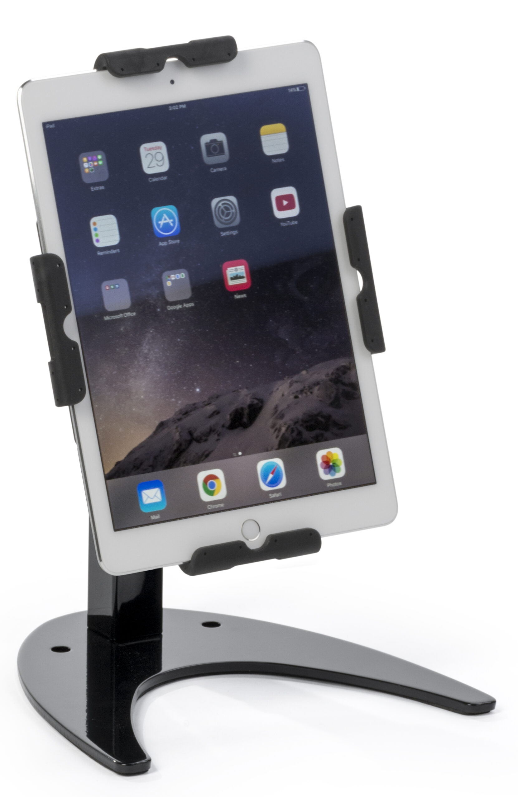 FlexStand iPad Counter Stand w/ Tilting Bracket, Rotating, Clamp u0026 Lock