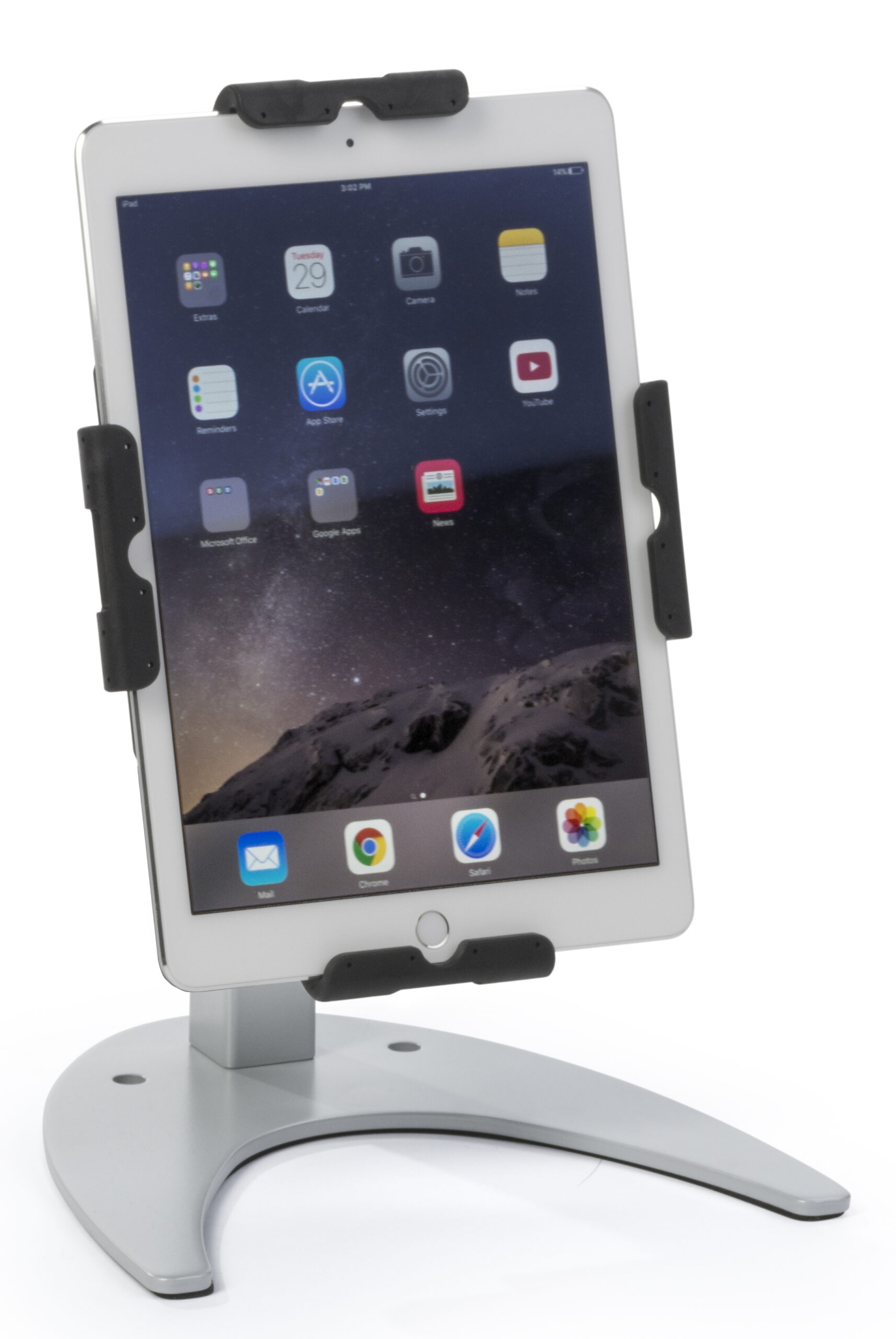 FlexStand iPad Counter Stand w/ Tilting Bracket, Rotating, Clamp u0026 Lock