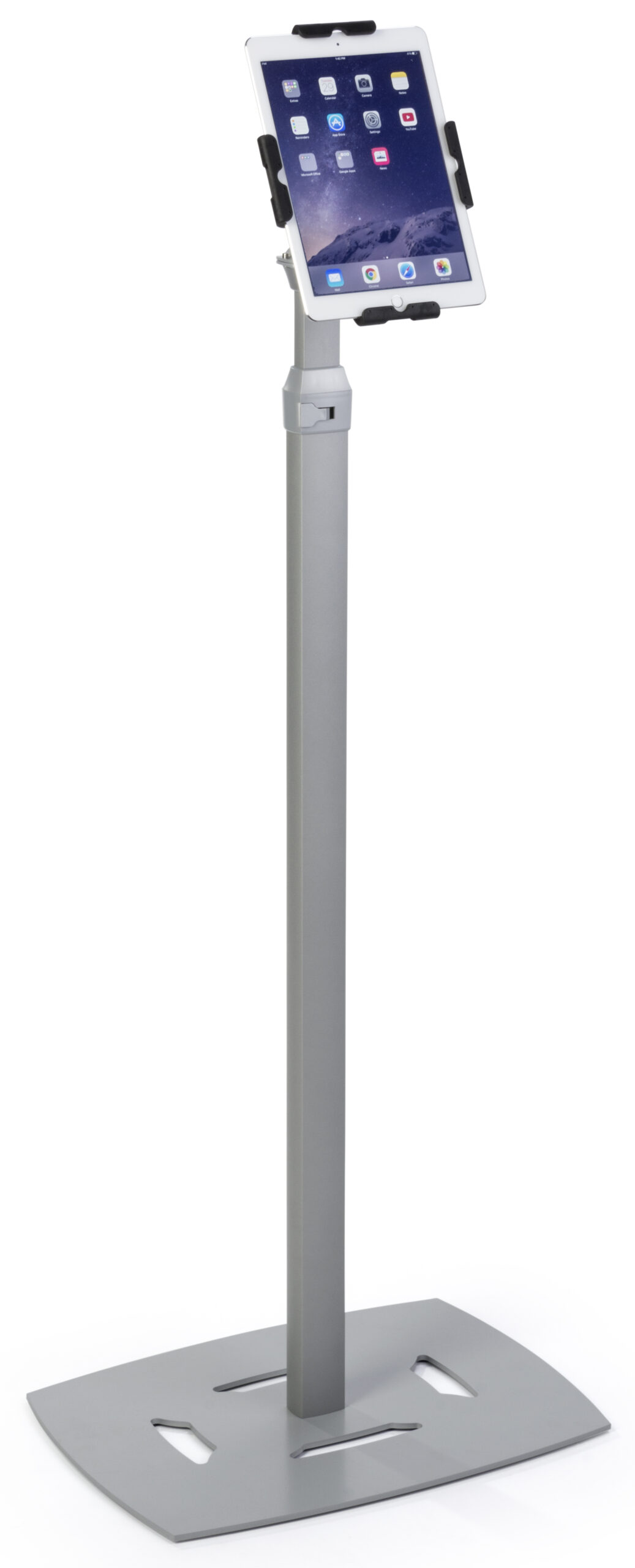 FlexStand Series iPad Floor Stand w/ Tilting Bracket, Rotating, Clamp u0026 Lock