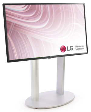 LG 4K UHD Commercial Display, WiFi u0026 Bluetooth Connectivity - Silver