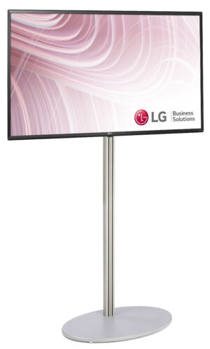 LG 4K UHD UR640S Series, WiFi u0026 Bluetooth Connectivity, Round Base - Silver