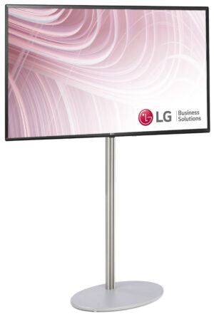 LG 4K UHD UR640S Series, WiFi u0026 Bluetooth Connectivity, Round Base - Silver