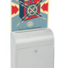 Metal Ballot Box w/ 8 x 11 Acrylic Sign Holder u0026 Lock, Wall or Countertop - Black