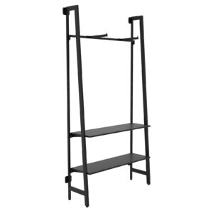 Metal Clothes Hanging Outrigger w/ 2 Shelves, 2 Faceouts