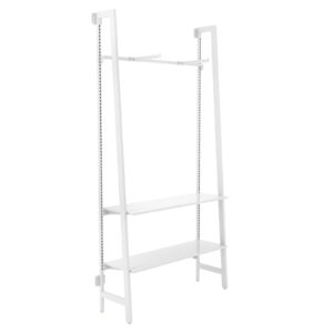 Metal Clothes Hanging Outrigger w/ 2 Shelves, 2 Faceouts