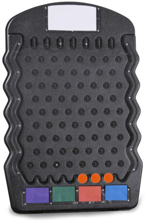 Mini Prize Drop Game, (3) Pucks u0026 Printable Templates - Black