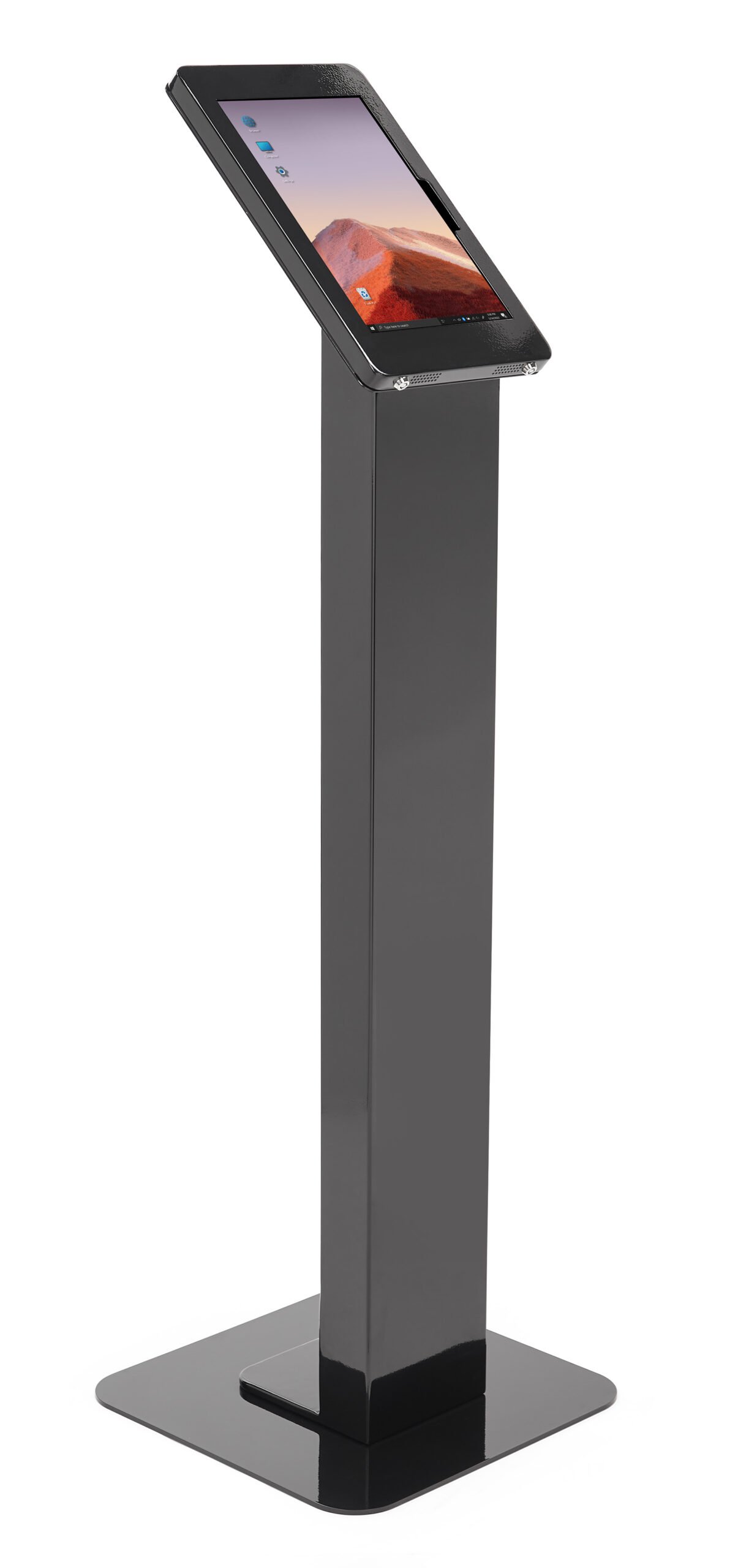 Navigator Series ADA Accessible Microsoft Surface Pro Floor Stand - Black