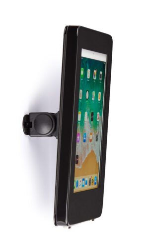 Navigator Series iPad 10.2 Wall Mount, Adjustable Enclosure w/ Lock - Black or Silver