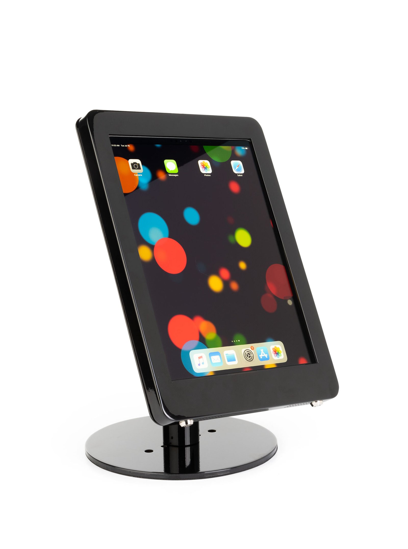 Navigator Series iPad Pro Counter Stand/Mount u0026 Adjustable Enclosure w/ Lock - Black