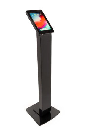 Navigator Series iPad Pro Floor Stand u0026 Enclosure w/ Lock u0026 Power Supply