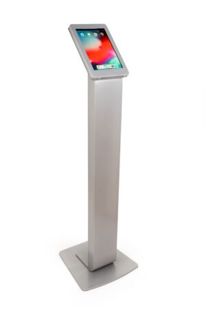Navigator Series iPad Pro Floor Stand u0026 Enclosure w/ Lock u0026 Power Supply