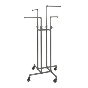 Pipeline Clothing Rack with Four 16