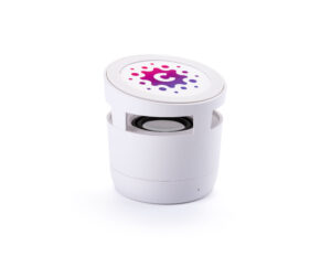 Portable Bluetooth Speaker u0026 Wireless Charger, Custom Printed, Corporate Gift - Black